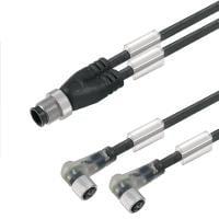 Weidmuller 9457410200 ເສັ້ນສາຍອ່ານຄ່າ / ເສັ້ນສາຍກະທົບ SAIL-ZW-M8BW-3L2.0U