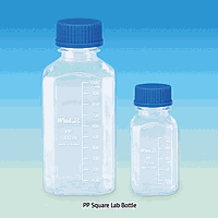 DaiHan DH.Bot3175.1 ຂວດຂະຫນາດໃຫຍ່, ຮູບສີ່ແກ້ວ, PP, W-N, GL45, 1000 / 50㎖, 92×92×h218 mm