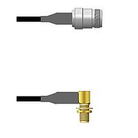 Amphenol Custom Cable Q-1W02R0008048i ສາຍສະບັບ RF N-SJ/SMA-RJB RG58 48I