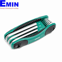 SATA 09122 9PC. ຊຸດພັບຂຶ້ນ (8pcs/set, 5/64- 1/4 inch)