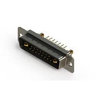 EDAC 627-17W2224-3N1 ຕົວເຊື່ອມຕໍ່ Mixed Contact D-Sub Connectors Vertical Combo Dsub