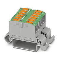 PHOENIX CONTACT 1019535 ບລັອກຕິດຕາມລະບົບ DIN Rail Terminal Blocks PTVFIX 12X2,5-NS35A GN