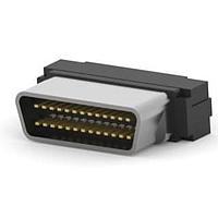 AMP Connectors - TE Connectivity 1-5750913-2 ຕົວເຊື່ອມ D-Sub - ຄວາມໜາແບບມາດຕະຖານ ປຸ່ມສາຍສະເພາະ 26P ມີປົກຄຸມການຜັກສາຍ ສີເທົາ