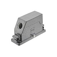 HARTING 19405241681 Hoods 24B HPR ຮູດຄອມແພັກ LC (ແຄງແຄງ), ລອກຄວບຄຸມກາງ, ການເຂົ້າ 45 ອົງສາ, M25