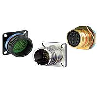 Eaton Souriau-Sunbank 8D0-15F19SN ປະຕູຮັບ 19P SZ 15 SQ FLANGE SOCKET RECEPTACLE
