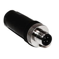 Mueller BU-12ZU03-PG7 ຕົວເຊື່ອມຕໍ່ສາຍພາຍໃນພາກສະຫນາມ M12 4 PIN M ST PB A CD PG7 FW