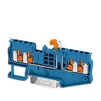 PHOENIX CONTACT 1462726 ບລັອກຕິມເນີລະບົບ DIN Rail XT 2,5-QUATTRO-MT BU