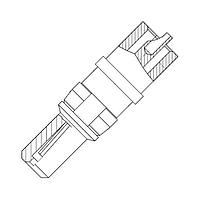 Amphenol Commercial Products 86382000LF ຕິດຕໍ່ D-Sub ຕິດຕໍ່ຜູ້ຊາຍ ຕິດຕໍ່ໄຟຟ້າແຮງສູງ