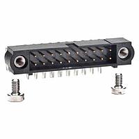 Harwin M80-5402042 ຫົວຂໍ້ 10+10 POS R/A MALE 3mm TAIL W/JS TIN