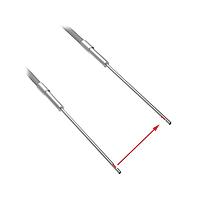 Banner Engineering PIPS46TMB5 ເສັ້ນໄຟເບີອອບຕິກ ເສັ້ນໄຟພລາສຕິກ, ໂມດຕີດຕໍ່ກັນ; ຂະໜາດເກົາ: 1 mm; ຄວາມຍາວເສັ້ນໄຟ 2 m; ເຄື່ອງສອບສິ່ງ, ມຸມດ້ານ; SteelSkin, TMB5 ການສິ້ນສຸດ