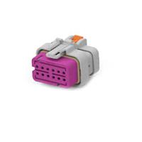 DEUTSCH - TE Connectivity 2320925-3 ກອງປົງ AS16 HT, ປລັກ, 12P, ການປິດມາດຕະຖານ, CodeC