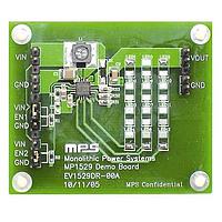 Monolithic Power Systems (MPS) EV1529DR-00A ບອດປະເມີນ Evaluation Board ສໍາລັບ MP1529; NRFND, ແນະນຳ EV1517DR-00A.