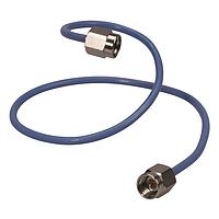 HUBER+SUHNER MINIBEND CTKR-11 ການປະກອບສາຍ RF ສາຍຄອກເຊຍຍືນຍົວ cbl assy 40 GHz