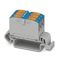 PHOENIX CONTACT 1019527 ບລັອກຕິດຕາມລົດ DIN Rail Terminal Blocks PTVFIX 6X2,5-NS35A BU
