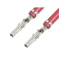 Molex 215340-2222 ສາຍນໍາສົ່ງ Pre-Crimped Lead MINI-FIT JR. F-F 150MM 16 AWG RD Au