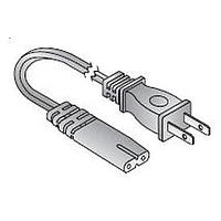 Kobiconn 173-21114-E ສາຍພະລັງ AC 10' 2W 18AWG BK