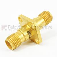 Fairview Microwave SM3229 2.92mm Female to 2.92mm Female 4 Hole Flange Adapter (40 Ghz)