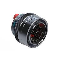 Amphenol SINE Systems AHDBM06-24-91SR16 ປະຕູຮັບສະຫນາມ ຂະໜາດ 24, ຕຳແໜ່ງ 9 ປະເພດ ISOBUS ປລັກ, ໂຊເກດ, ການປິດປັດລົງ, ຕົວແປງການດັບລວງກວ້າງ (WTA), ຕົວດັບອອກ. ໝາຍເຫດ: ໃຊ້ (ຂະໜາດ 8) PN# AT62-203-08141-16 ຕິດຕໍ່ສຳລັບ 6AWG/16mm ການນໍາໃຊ້