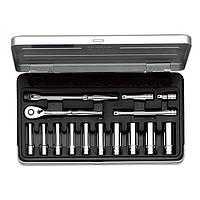 KTC TB2L10 Deep Socket Wrench Set (1/4”, 15 Pcs)