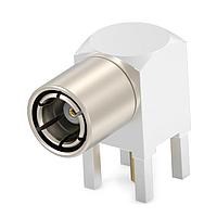 Linx Technologies - TE Connectivity 2466281-1 ຕູ້ເຊື່ອມ PCB SMB R/A PCB Plug, ທຣູໂຮນ, ກະດູກນິເຄວ, 50 ໂອມ