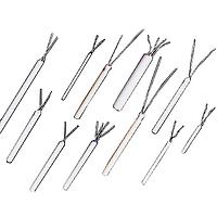 OMEGA 1PT100KN1515 ອົງປະກອບ RTD ປະລາດຊັດເຈນມາດຕະຖານປະກອບດ້ວຍລະບົບສາຍລະດັບຊີເຣມິກທີ່ມີຄວາມຖືກຕ້ອງສູງ (Class B, 100 Ω, 600 °C)