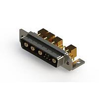 EDAC 629-9W4-640-7N4 ຕູ້ຕິດຕໍ່ D-Sub ປະສົມມຸມຂວາ ຕູ້ຕິດຕໍ່ພະລັງງານ Combo D-Sub