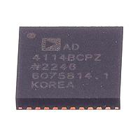 Analog Devices AD4114BCPZ ADCs - ຕົວແປສັນຍາສະພາບອນາລອກເປັນດິຈິຕອນ ສະຫຼຸບເຄື່ອງຈັດສົ່ງດຽວ, ຫຼາຍຊ່ອງ, 31.25 kSPS, 24-ບິດ, Sigma-Delta ADC ມີອິນພຸດ 10 V