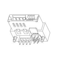 Amphenol FCI 10139101-007LF ຮີເຊບເຕິເຄວລ HPCE RAR 2HP8S-10139101-007LF