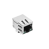 Wurth Elektronik 74990111215A LAN WE-RJ45LAN ຕົວແປງລວມ 10/100BASE-TX LED L ເຫຼືອງ, LED R ສີຂຽວ, HPLE