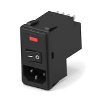 AMP Connectors - TE Connectivity PS0SSDBX0 ປະຕູເຂົ້າ 10A ຟິວສຄູ່ ສແນັບໃນ