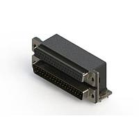 EDAC 664-037-264-031 ຕູ້ສະຫນອງ Dual Port D-Sub ມຸມຂວາ ຕູ້ສະຫນອງ Dual Port D-Sub