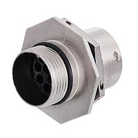 Amphenol SINE Systems RT071412SNH ຕົວເຊື່ອມຕໍ່ 12 ຕຳແໜ່ງ ກະແຈຍຸດ Jam Nut Receptacle