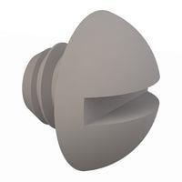 Essentra Components 010832R012 ສະກຣູຫຼັກກອງຮອບຊອດ, #8-32 ການດັບກະດູກ, 1/8 ຍາວ