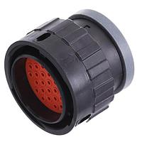 Aptiv 15544344 ຕົວເຊື່ອມຕໍ່ 31 ທາງ ຜູ້ຊາຍ HES ຊຸດວົງກົງ ສີດຳ CONN