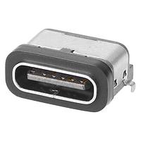Molex 217177-0001 ຕົວເຊື່ອມ USB Type C Mid-Mnt SMT IPx5 6Ckt Type C Rec.