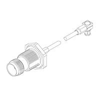 Molex 89762-2273 ການປະກອບສາຍ RF CA TNC JACK BLKHD IP68/MCX RA PLUG RG179