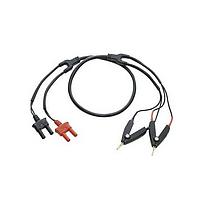 GW INSTEK GBM-01A 4W ປະເພດ Kelvin Clip ນໍາການທົດສອບ (for GPM-8310, 4.73m)
