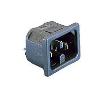 Bulgin PX0595/20/63 ອະນຸປະກອນຕໍ່ສາຍ SNAP-FIT 2MM PANEL 6.3MM TAB