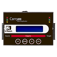 Ureach PRO118M ເຄື່ອງສຳເນົາ HDD/SSD ແບບ SATA ແບບພົກພາ (7.2 GB /min, 1:1)