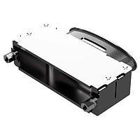 Amphenol Positronic D50000AWNT20/AA ຝາຫົວຫຼັງຮູບສະພາບ D-Sub ຮູບພາບຕ່ຳ, ຝາຫົວຮູບວົງອິລິບຕິກ ຊ່ອງດ້ານບູດ, F, ຊຸດກະທົບ/ວອຊເຊີ 4-40, ຂະໜາດ 5
