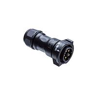 Amphenol LTW DD-12BFMA-QL8MP0 ຕົວເຊື່ອມມົດຕົວມົນມາດຕະຖານ 5A, F CONN M PIN 12PIN, OD12.0