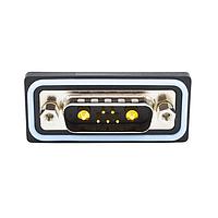 NorComp CDFR7W2113L261 ຕູ້ຕິດຕໍ່ D-Sub ປະສົມ 7W2 R/A ບົດບາດ M FL 4-40 thrd brkt 20Amp