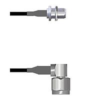 Amphenol Custom Cable Q-2602A000M048i ສາຍສະບັບ RF N-SJB/N-RP LMR24 48I