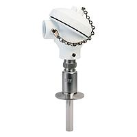 OMEGA PRS-3-100-A-TW-1050-D1-NB9W ຫົວປົກປ້ອງ Thermowells ປະສົມ & RTD Sanitary (Tri-Clamp, 1 1/2 in, Screw Terminal, 200 °C, Class A)