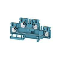 Weidmuller 2540040000 ບລັອກຂໍ້ຕໍ່ຜ່ານ Feed Through Terminal Block A2T 4 BL