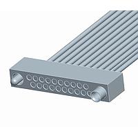 AirBorn RA2H2-020-4AB-5900 ຕົວເຊື່ອມຕໍ່ Rectangular MIL Spec 2Row Crimp Wire Cble Conn ບໍ່ມີ MntErs RCPT