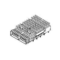 Molex 100015-3344 ຕໍ່ຕໍ່ I/O ZQSFP+ 1X2 CG ASY 1RL HS W/SS TAB TYP SF