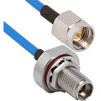 Amphenol SV Microwave MSSMA-085-FB292-120 ການປະກອບສາຍ RF SMA ຕົວຜູ້ຊາຍຕົວຕົວຕົວຕົວຕົວຕົວຕົວ M 2.92mm BKHD F 12" ສາຍ
