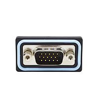 NorComp HDF-R15-113L011 ຂໍ້ມູນສູງ D-Sub Connectors 15 pin R/A solder M flash 4-40 int thrd