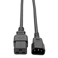 Tripp Lite P047-006 ສາຍພະລັງ AC 6' HD PwrCord 15A 100V-250V C19-C14 6'